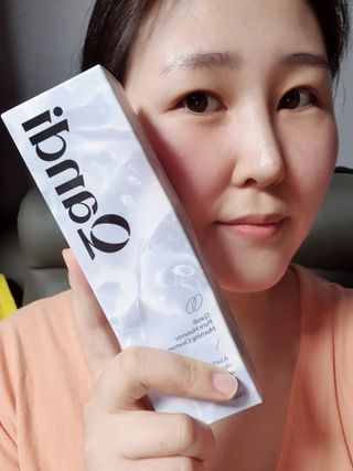 헤어플러스 콴디 아침세안제 폼클렌징 퓨어 어니스티 모닝클렌저 — 5점을 준 리뷰어가 2021년 4월 올린 사용 사진