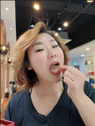 프리마인 귀족의 콜라겐, 92배 흡수율. 럭셔리 프리미엄 셀라브 콜라겐필름 30매 — 5점을 준 리뷰어가 2021년 10월 올린 사용 사진