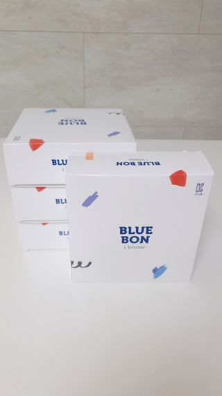 [블루 본 아이노우] 유아용 컬러마스크 40 PCS SET 2중 택 1 — 5점을 준 리뷰어가 2021년 4월 올린 사용 사진