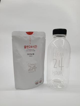 클린24시간 1BOX(5포) + 전용보틀(500ml) — 5점을 준 리뷰어가 2023년 2월 올린 사용 사진