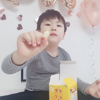 일동제약 마이니 마이니 생생톡톡비타C — 5점을 준 리뷰어가 2021년 2월 올린 사용 사진