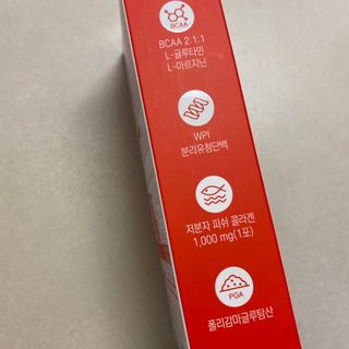[인디닥터] 타이탄 BCAA 프로틴 젤리스틱 — 5점을 준 리뷰어가 2022년 4월 올린 사용 사진