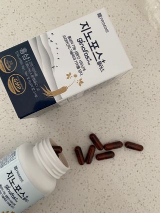프리마인 홍삼의 강력한 에너지, 이제는 흡수율을 높인 최첨단 캡슐로 간편하게 초고속 충전하세요. — 5점을 준 리뷰어가 2022년 9월 올린 사용 사진