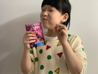 [팔도] 잔망루피젤리 믹스베리맛 42g 8개 — 5점을 준 리뷰어가 2022년 1월 올린 사용 사진