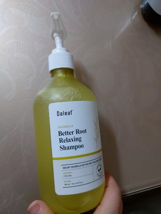 달리프 클로렐라 베러 루트 릴렉싱 샴푸 500ml — 5점을 준 리뷰어가 2021년 1월 올린 사용 사진