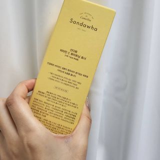 스킨큐어 산다화 비타민c 화이트닝 토너 150ml — 5점을 준 리뷰어가 2021년 12월 올린 사용 사진