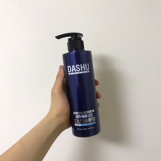 다슈코리아 다슈 데일리 단백질 한방 두피 골드 샴푸 500ml — 3.5점을 준 리뷰어가 2021년 1월 올린 사용 사진