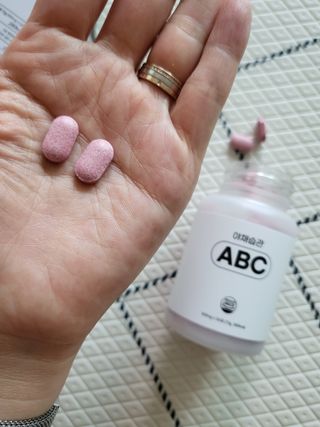 야채습관 ABC 120정 2개월분 하루야채 — 4.5점을 준 리뷰어가 2022년 9월 올린 사용 사진