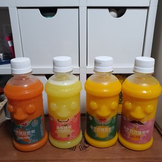탐라원 제주의 맛, 몬딱주스 4종세트 - 한라봉몬딱주스, 천혜향몬딱주스, 청귤에이드, 당근몬딱주스 — 4점을 준 리뷰어가 2021년 8월 올린 사용 사진