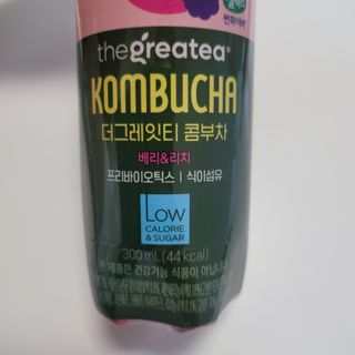 더그레잇티 콤부차 [매일유업] 더그레잇티 44kcal 콤부차 300ml *12개입 (오리지널 6개+베리리치 6개) — 5점을 준 리뷰어가 2023년 7월 올린 사용 사진