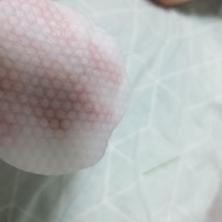 키노닉스 양배추 카밍 진정 토너패드 — 4.5점을 준 리뷰어가 2021년 7월 올린 사용 사진