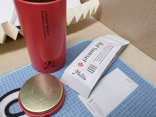 마시다 붉은 석양 빛을 담은 프리미엄 수제 블렌딩 홍차, 레드선셋블랙티 — 5점을 준 리뷰어가 2021년 3월 올린 사용 사진
