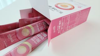 [인디닥터] 면역 생생 핑크 이뮨 젤리 — 5점을 준 리뷰어가 2022년 3월 올린 사용 사진
