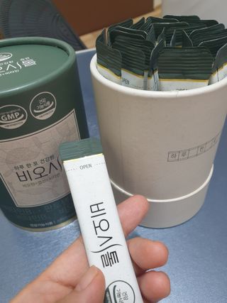 모힐바이오 비오시톨 - 하루 한 포 관리하는 건강한 습관 — 5점을 준 리뷰어가 2021년 12월 올린 사용 사진