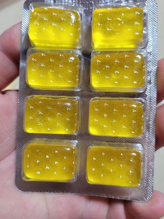 마요라 히말라야 솔트 캔디 2종-페퍼민트 맛, 라임민트 맛 — 5점을 준 리뷰어가 2022년 11월 올린 사용 사진