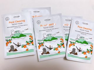 세뚜아(Cettua) [세뚜아] 포어 클리어링 마스크 Cettua Pore Clearing facial mask 5매 — 5점을 준 리뷰어가 2024년 2월 올린 사용 사진