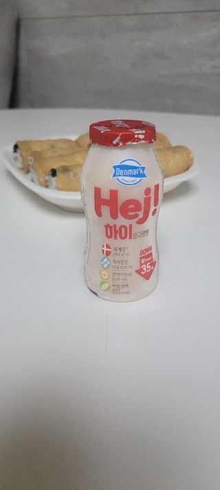 [구매평]덴마크 하이(Hej!) 브랜드 패키지(요구르트, 그릭요거트)only 로켓프레쉬 — 5점을 준 리뷰어가 2025년 4월 올린 사용 사진
