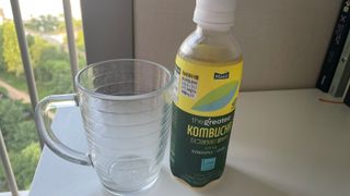 더그레잇티 콤부차 [매일유업] 더그레잇티 44kcal 콤부차 300ml *12개입 (오리지널 6개+베리리치 6개) — 3.5점을 준 리뷰어가 2023년 7월 올린 사용 사진