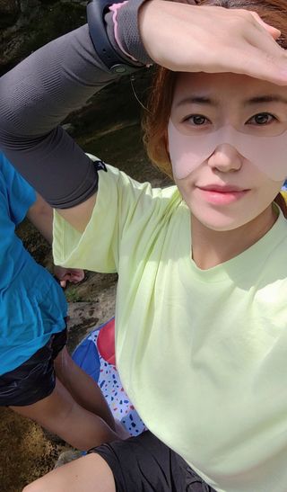 건강누리인터내셔날 닐 하이드로겔 스킨 프로텍터 골프패치 [1BOX=5매입] — 5점을 준 리뷰어가 2022년 7월 올린 사용 사진