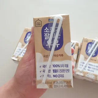 소화가 잘되는 우유 국산 5곡 미숫가루 — 5점을 준 리뷰어가 2021년 9월 올린 사용 사진