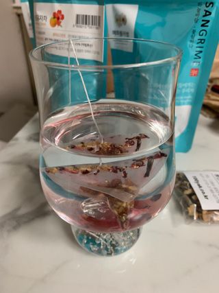 산그리메 아카시아+목련+매화+슬림 유자차 Set — 4.5점을 준 리뷰어가 2021년 10월 올린 사용 사진