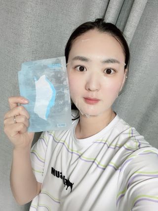 에이스노 레스큐 부스트 하이드레이션 시트마스크 — 5점을 준 리뷰어가 2021년 10월 올린 사용 사진