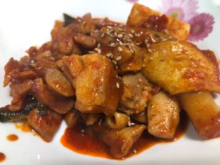 한성기업 무볼레 닭떡볶이+해물떡볶이 2종 세트 — 3점을 준 리뷰어가 2021년 9월 올린 사용 사진