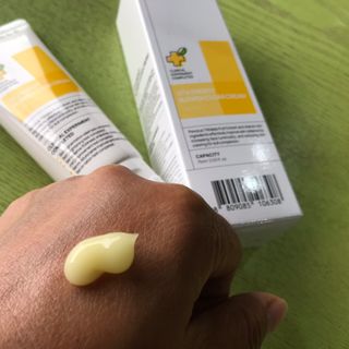 랑벨 비타 에너지 잡티 크림 75ml (피부 속 기미완화크림) — 5점을 준 리뷰어가 2022년 6월 올린 사용 사진