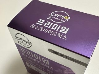 [유산균] 오마이락 프리미엄 포스트바이오틱스 30P — 5점을 준 리뷰어가 2022년 12월 올린 사용 사진