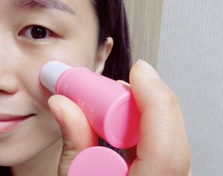스킨큐어 산다화 카멜리아 안티 링클 멀티밤 — 5점을 준 리뷰어가 2023년 2월 올린 사용 사진