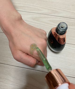 애디팬더 미생물 바이오 SF앰플 블루/그린 — 5점을 준 리뷰어가 2021년 4월 올린 사용 사진