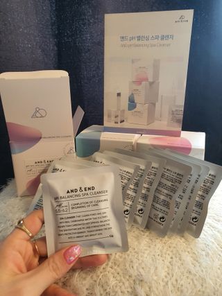 앤앤드 앤드앤엔드 pH 밸런싱 스파클렌저 — 5점을 준 리뷰어가 2021년 2월 올린 사용 사진