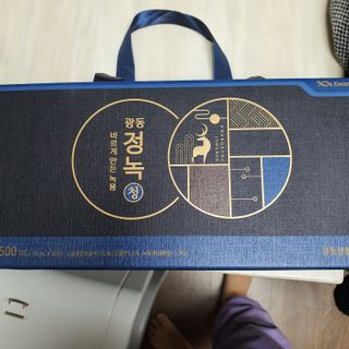 광동생활건강 [광동] 바르게 만든 녹용, 광동정녹청 30포. — 5점을 준 리뷰어가 2022년 1월 올린 사용 사진