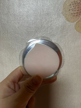 젤리팜 마이크로셀 실리콘퍼프 피치,오렌지 — 5점을 준 리뷰어가 2021년 10월 올린 사용 사진