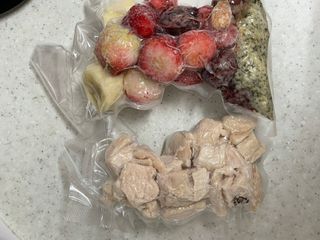 수플먼트 나는 마신닭!! 닭가슴살 주스키트, 먹기 힘들었던 닭가슴살 이제는 마시자 — 5점을 준 리뷰어가 2023년 3월 올린 사용 사진