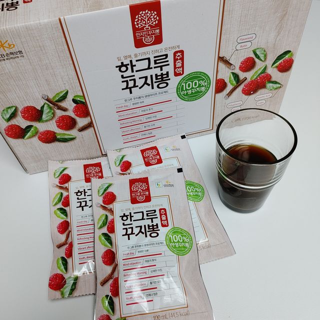 [중소기업유통센터 X 우수소상공인] 한그루 꾸지뽕 추출액 100ml 30포 리뷰 사진
