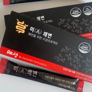 새롬바이오 리생 [미쾌변] 차전자피 식이섬유 건강기능식품 3팩 — 4점을 준 리뷰어가 2021년 7월 올린 사용 사진