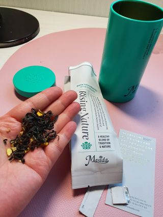 마시다 대자연이 빚은 프리미엄 수제 블렌딩 홍차, 라이징네이쳐블랙티 — 5점을 준 리뷰어가 2021년 3월 올린 사용 사진