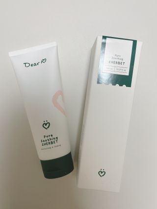 디어비 퓨어 수딩 샤벳 — 4점을 준 리뷰어가 2021년 8월 올린 사용 사진