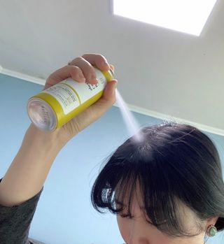달리프 클로렐라 베러 루트 쿨링 스프레이 100ml — 4점을 준 리뷰어가 2021년 5월 올린 사용 사진