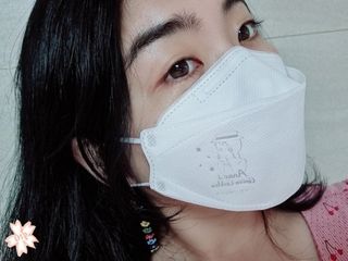 [숨그림] 3D 입체형, 짱구, 무직타이거, 빨강머리앤 우리아이 그리고 내가 쓰는 믿을수있는 케릭터 마스크 — 5점을 준 리뷰어가 2021년 9월 올린 사용 사진