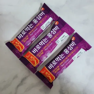 씨알푸드 건강기능식품 6년근 홍삼 함유, 바로먹는 홍삼바 30g 12개입 — 5점을 준 리뷰어가 2022년 3월 올린 사용 사진