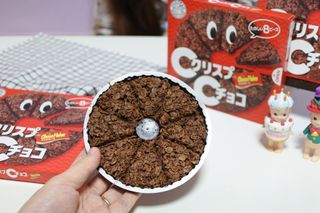 NISSIN 닛신 크리스피 초코 — 5점을 준 리뷰어가 2022년 12월 올린 사용 사진
