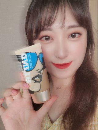 약손명가코스메틱 에오스보떼 블라인드 비비크림 50ml — 4.5점을 준 리뷰어가 2021년 8월 올린 사용 사진