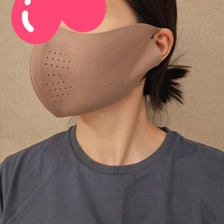 [AVAVE] 어베이브 페이스히트 스포츠 골프 방한 페이스 마스크 — 5점을 준 리뷰어가 2024년 1월 올린 사용 사진