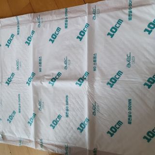 아베크 펫 와이드 프리미엄 대형 애견 강아지 배변 패드 30매 1팩 80g — 5점을 준 리뷰어가 2021년 7월 올린 사용 사진