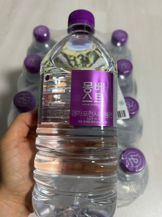 몽베스트 MONTBEST 1L 12입 — 5점을 준 리뷰어가 2022년 2월 올린 사용 사진