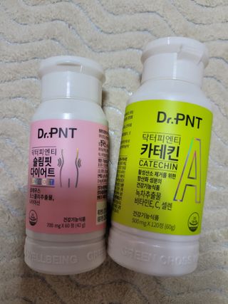 닥터피엔티 [Dr.PNT] 건강한 다이어트, 기능성 원료로 시작! 슬림핏 다이어트+카테킨 [1개월분] — 5점을 준 리뷰어가 2022년 12월 올린 사용 사진