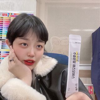 체인미 국화꽃 추출분말 에스오에스 곡류효소 과일채소 17종 혼합 분말 스틱 — 3.5점을 준 리뷰어가 2021년 12월 올린 사용 사진