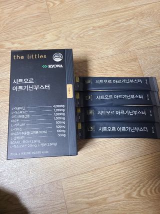 더리틀스 시트오르 아르기닌부스터 — 5점을 준 리뷰어가 2023년 1월 올린 사용 사진